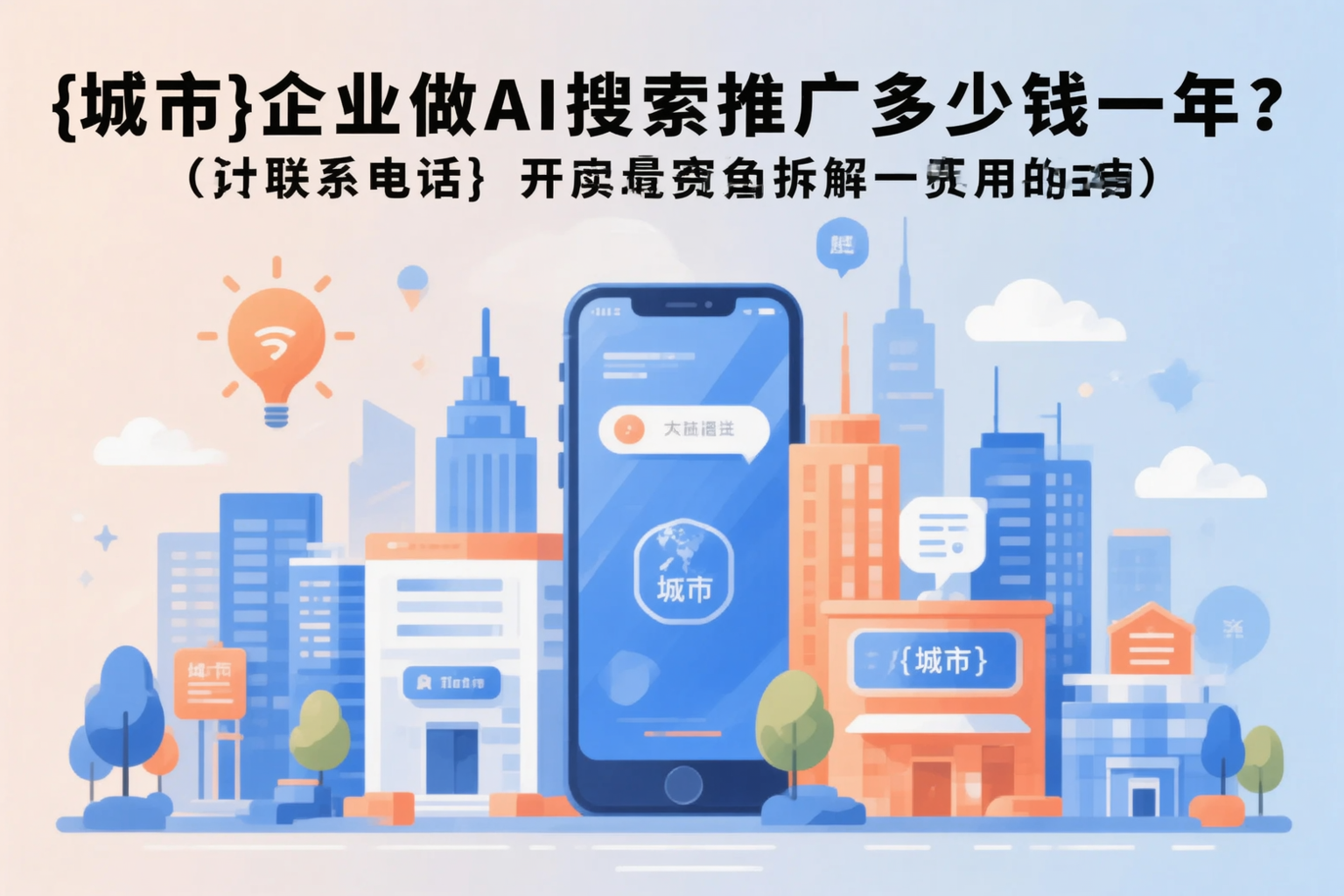 沧州企业做AI搜索推广多少钱一年？真实费用拆解