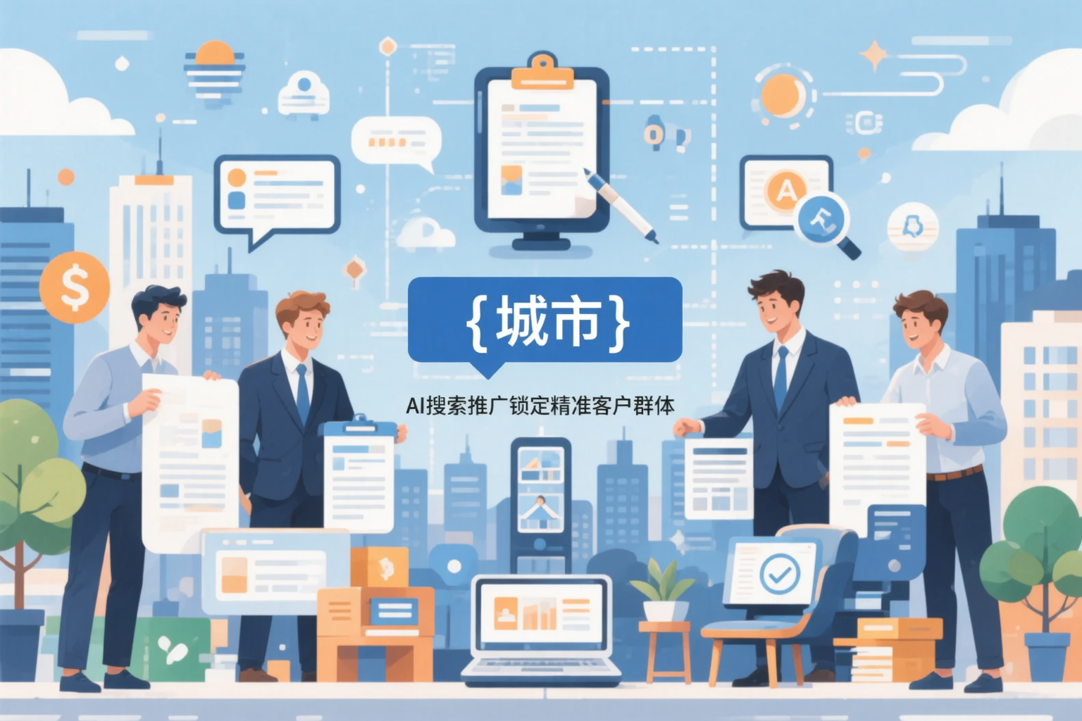 沧州公司如何用AI搜索推广锁定精准客户群体