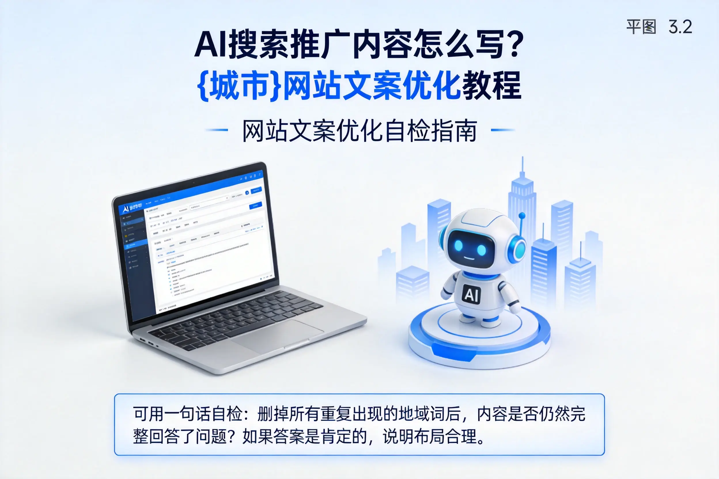 AI搜索推广内容怎么写？沧州网站文案优化教程