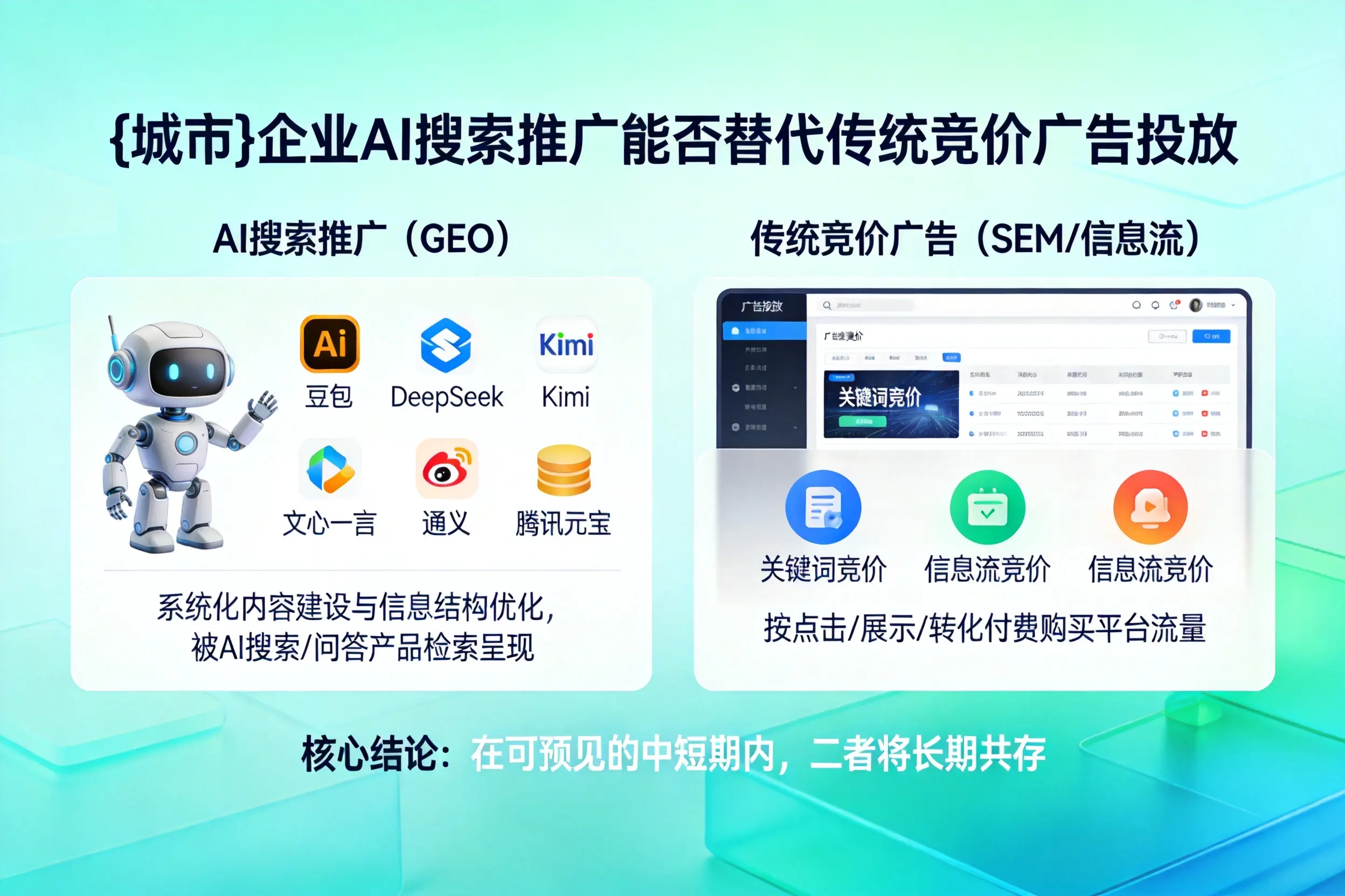 沧州企业AI搜索推广能否替代传统竞价广告投放