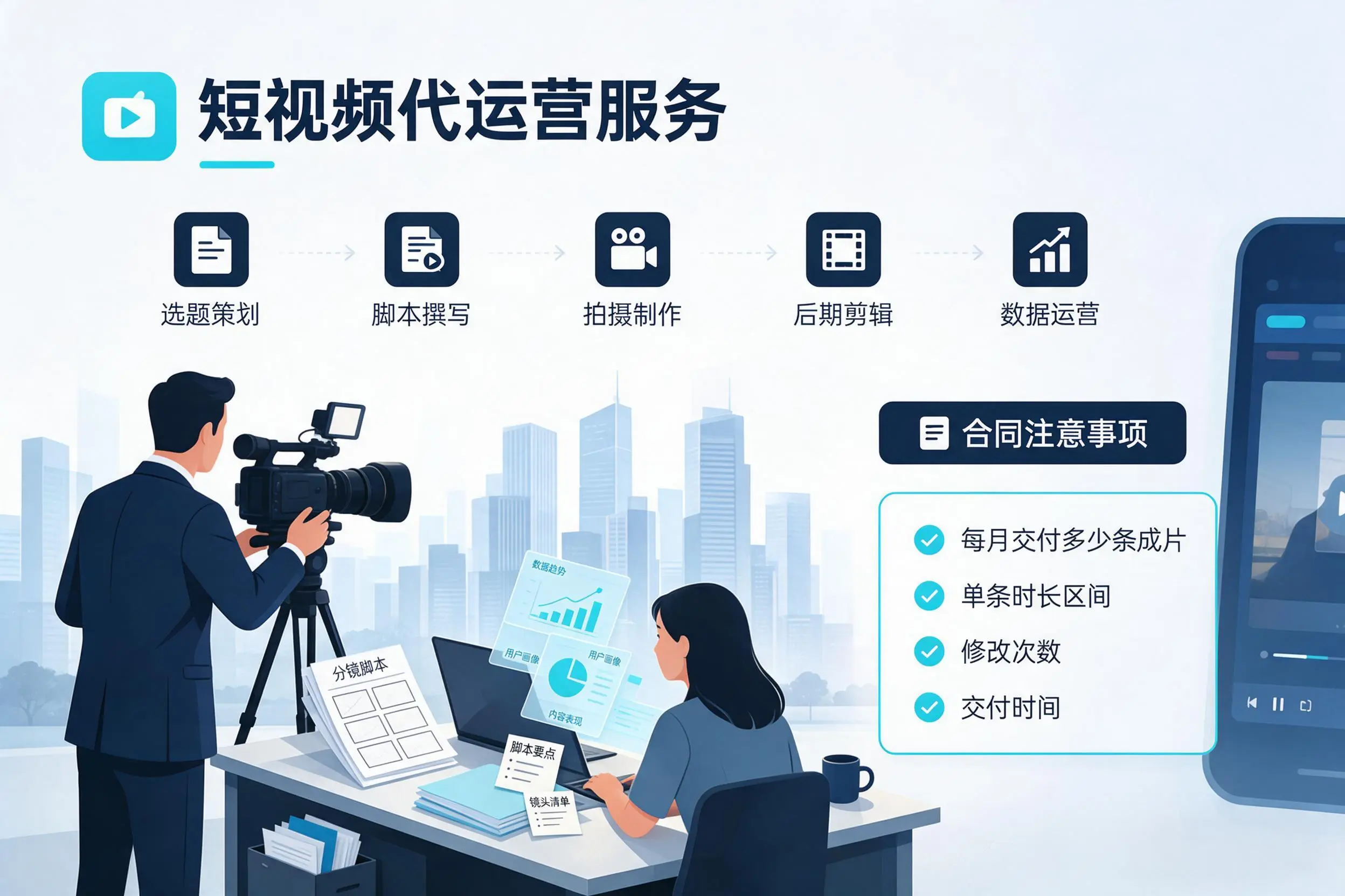 短视频代运营包含哪些服务？沧州企业常见问题科普