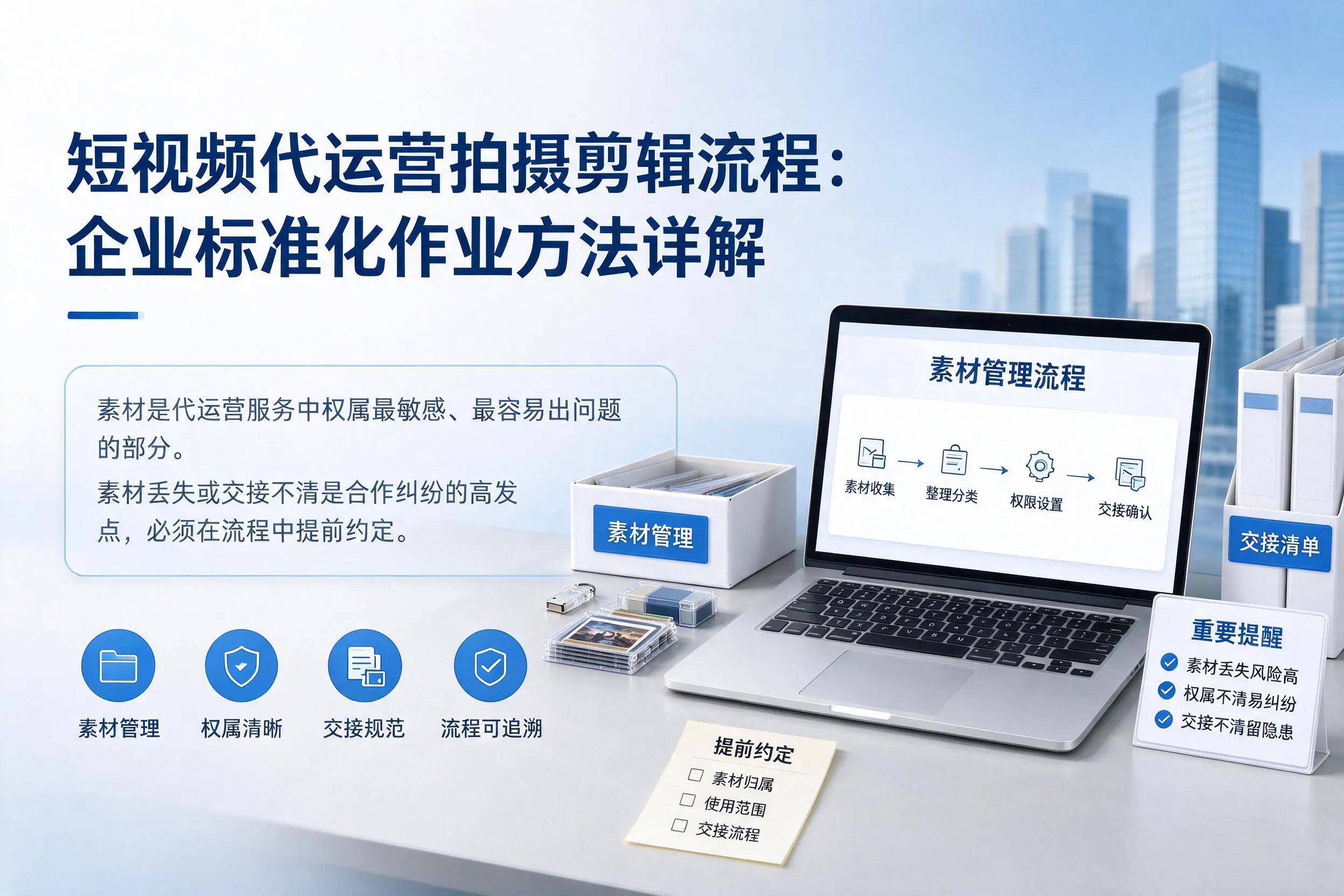 短视频代运营拍摄剪辑流程：沧州企业标准化作业方法详解