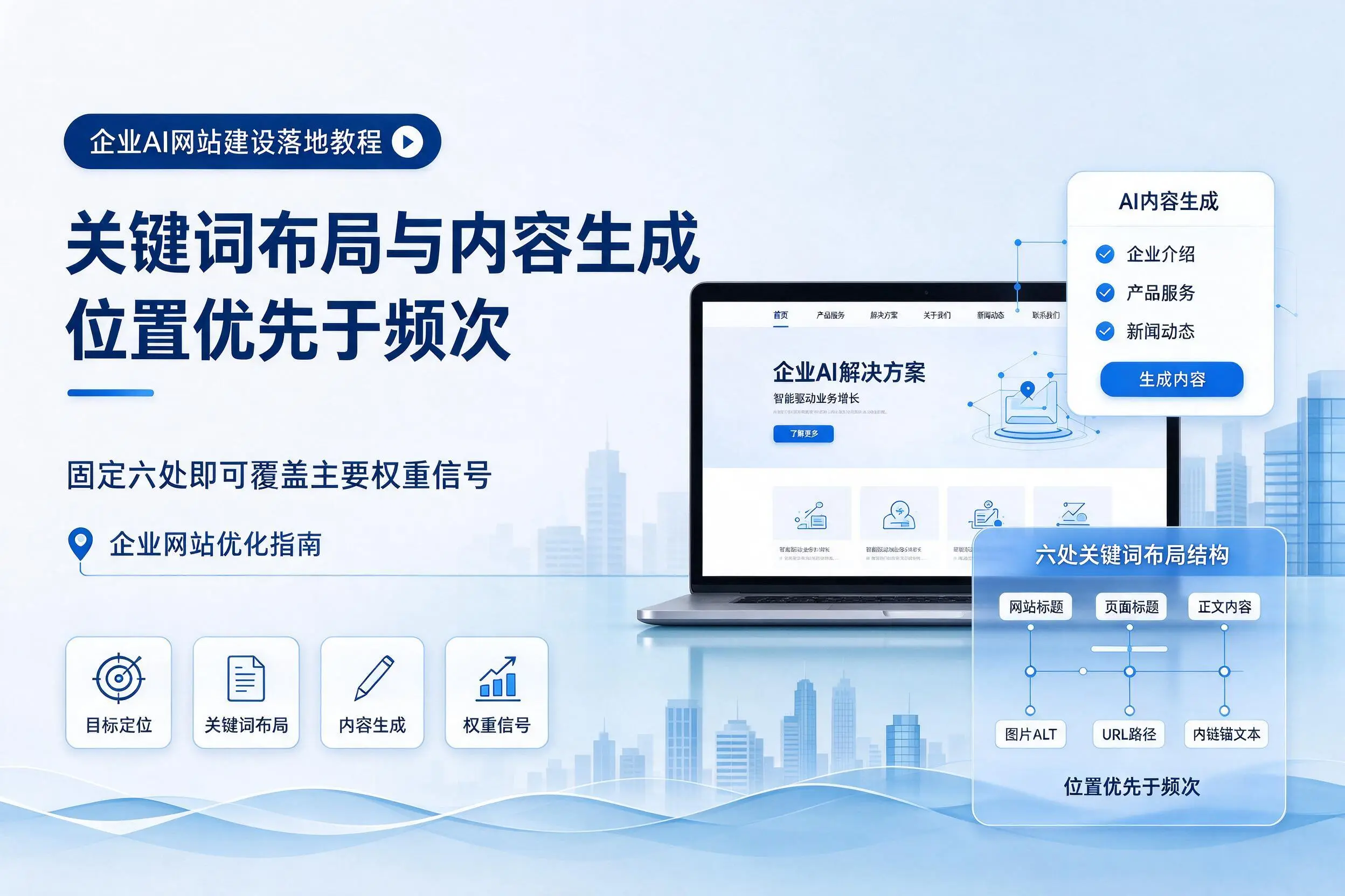 沧州企业AI网站建设落地教程：关键词布局与内容生成